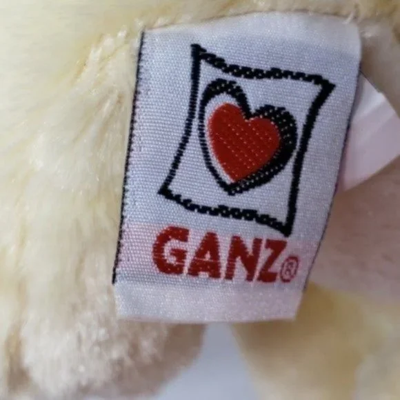 Ganz Webkinz DOG Yellow LAB Plush Stuffed Animal Puppy Toy Gift No Code HM153 - Picture 6 of 11